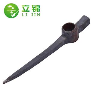 立锦手工锻打洋镐户外农用镐头锄头十字镐矿业岩镐旷工岩锄