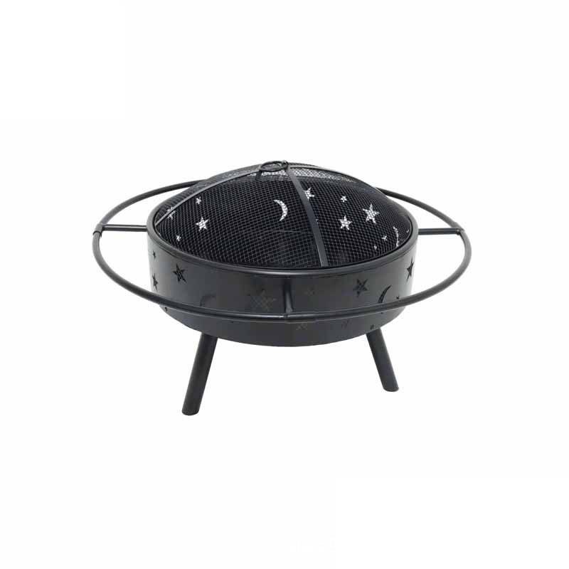 花园户外烤火炉别墅铁艺火炉取暖烧烤炉铁制工艺品铁艺取暖炉