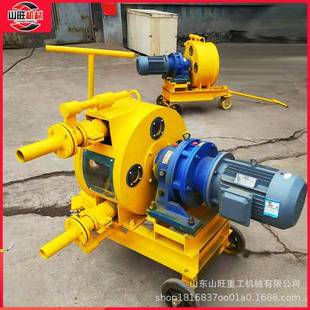 耐腐蚀耐高温挤压蠕动泵工业软管泵大流量粘稠液体水泥砂浆输送泵