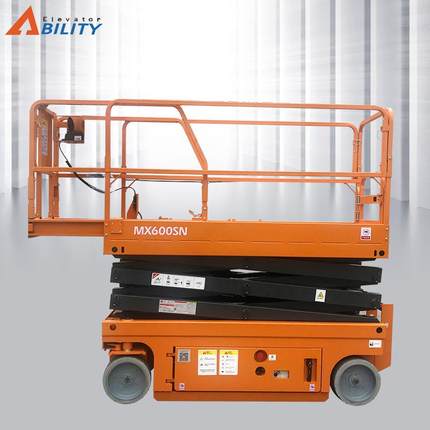 厂家直供高空作业平台工厂全自行式四脚交叉自行式高空作业平台