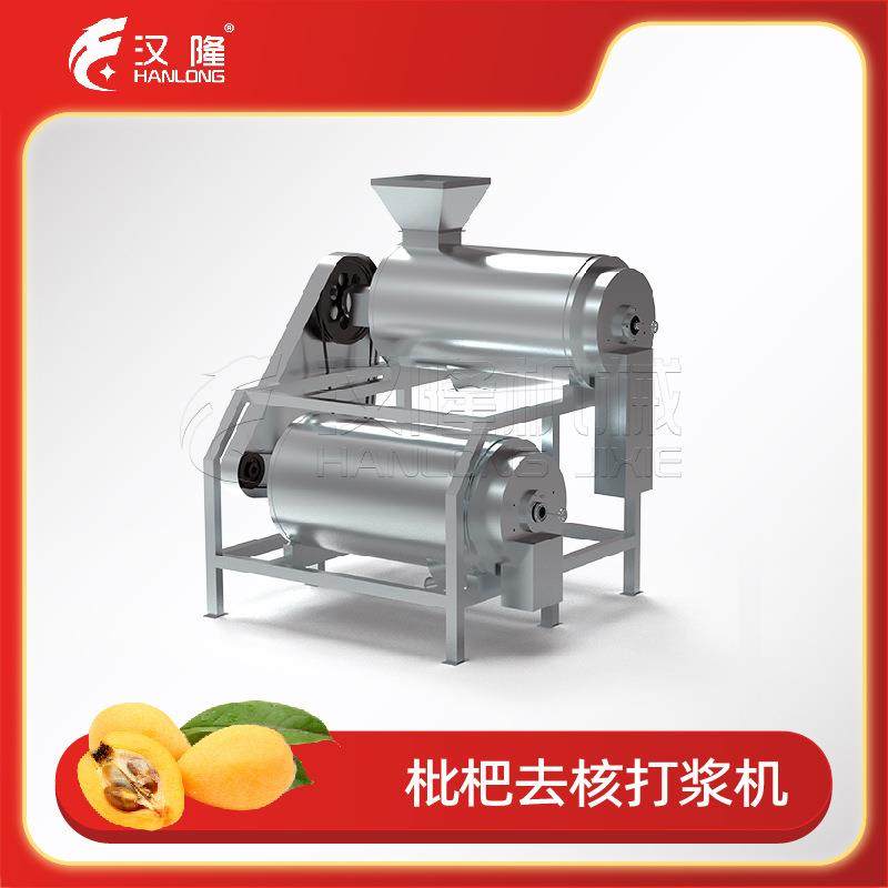 大型工业不锈钢高速枇杷去核打浆机番茄芒果猕猴桃双道打浆机