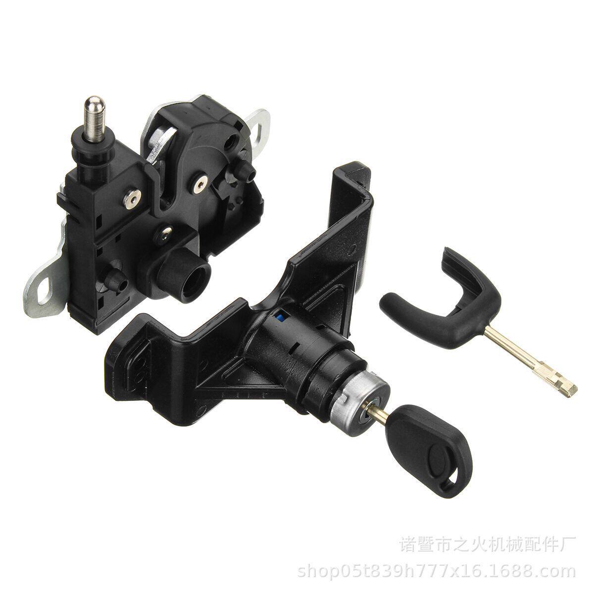 适用福特全顺MK7发动机盖锁+锁芯+钥匙6C1A-16D748-AB1476762