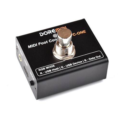 DOREMiDi电吉他效果器自定义MIDI脚踏踩钉踏板控制器FC-ONE