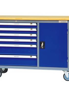 鹰捷巨犀SY-706移动六抽工具车工具柜维修工作台