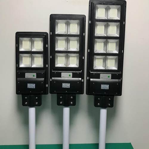 一体化太阳能路灯户外led灯庭院人体感应雷达遥控太阳能灯