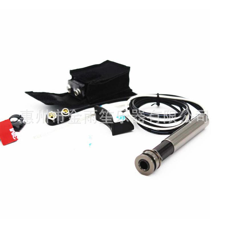 BF-6-8民谣古典吉他尾钉拾音器塑料便携调音器吉他改装均衡拾音器