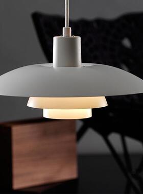 白色丹麦PH3/4吊灯北欧风格创意个性现代简约灯过道餐厅单头吊灯