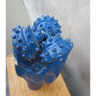 地热井牙轮钻头 水井215mm三牙轮钻头 适合鹅卵石地层