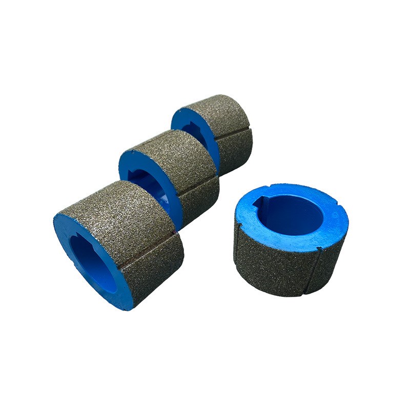 金刚石加宽外圆磨砂轮平行轮外圆轮闸皮刹车片去皮打磨 磨头 砂轮