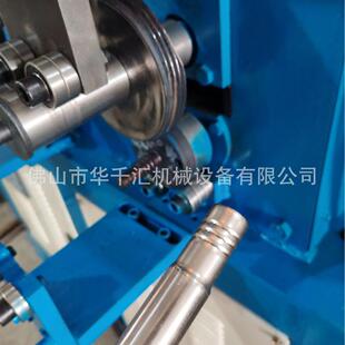 压自动不锈钢衣架螺铁管滚牙机 铝管铜H-088管滚丝机槽压筋滚纹