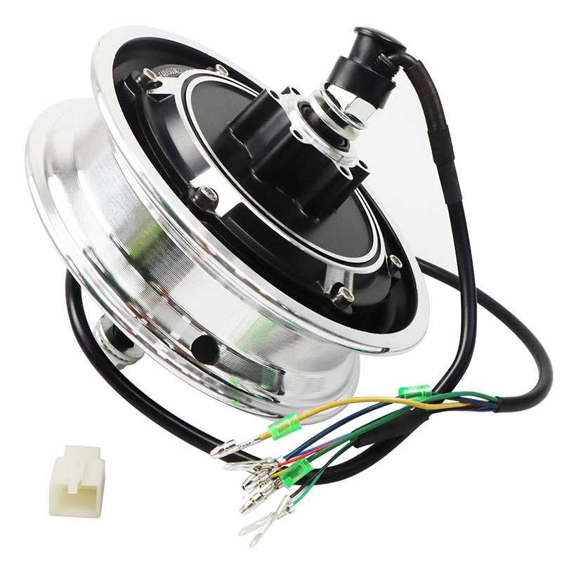 KUGOOM4电动滑板车后轮电机轮毂 10寸折叠踏板车48V500W鼓刹电机