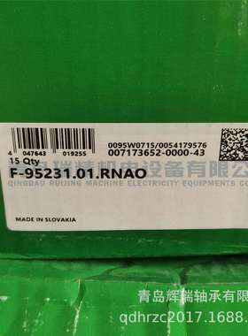 I-N-A滚针轴承F-95231.01.RNAO99.5mmX120mmX32mm