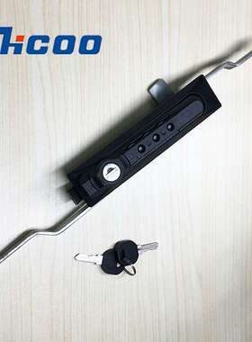 跨境出口配电箱机柜门锁MS861工业锌合金密码连杆锁室内门芯A8072