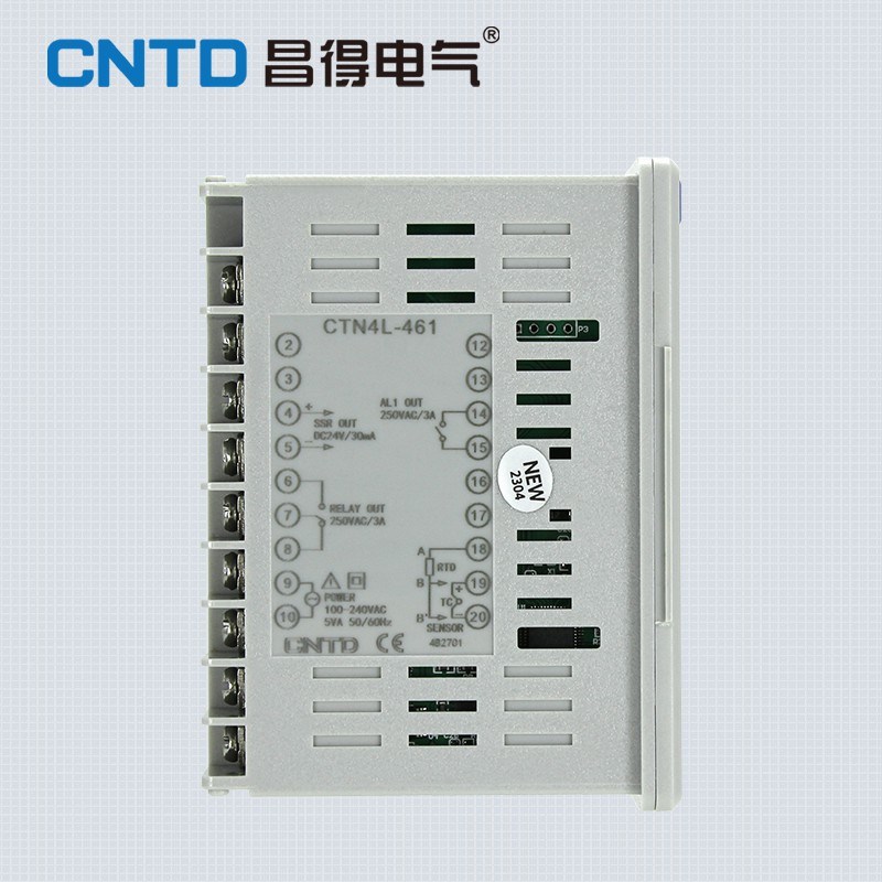 CNTD昌得温控仪CTN4L-461数显智能双输出温度控制器PID面板96*96