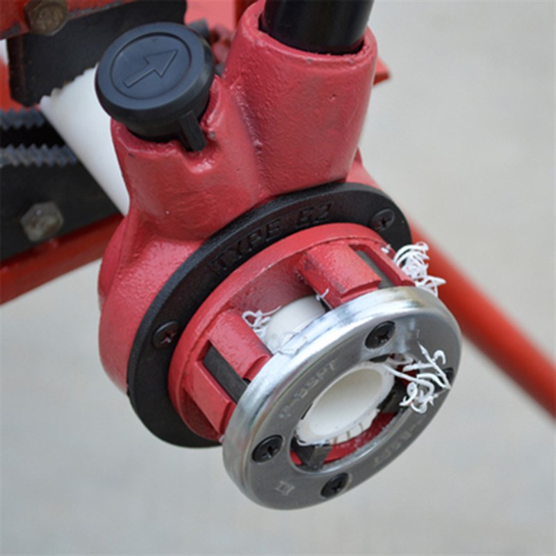 轻型管子铰板和板牙手动套丝机铁管塑料管套丝扳手 水暖工