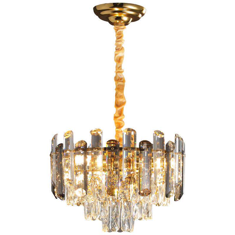 跨境水晶吊灯主客厅灯大灯现代简约大气网红卧室书房餐厅轻奢吊灯