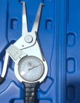 红色护桥式黄盘JIS B7503红DIN878内径百分表50-160三件套量缸表