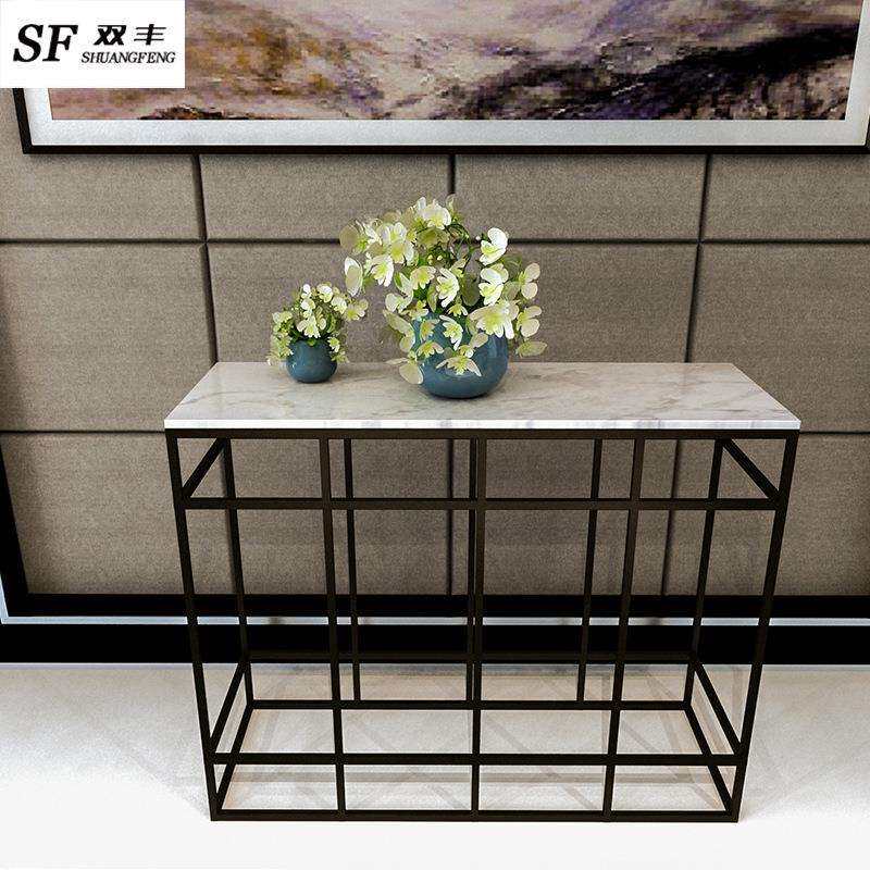 简约大理石玄关桌家用客厅玄关案台走廊靠墙长方形墙边桌