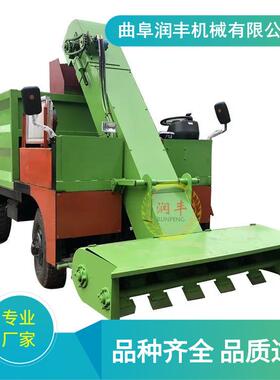 8方轮四驱柴AMH油清粪车养殖合作社铲粪车除牛羊牧场四驾座三轮粪