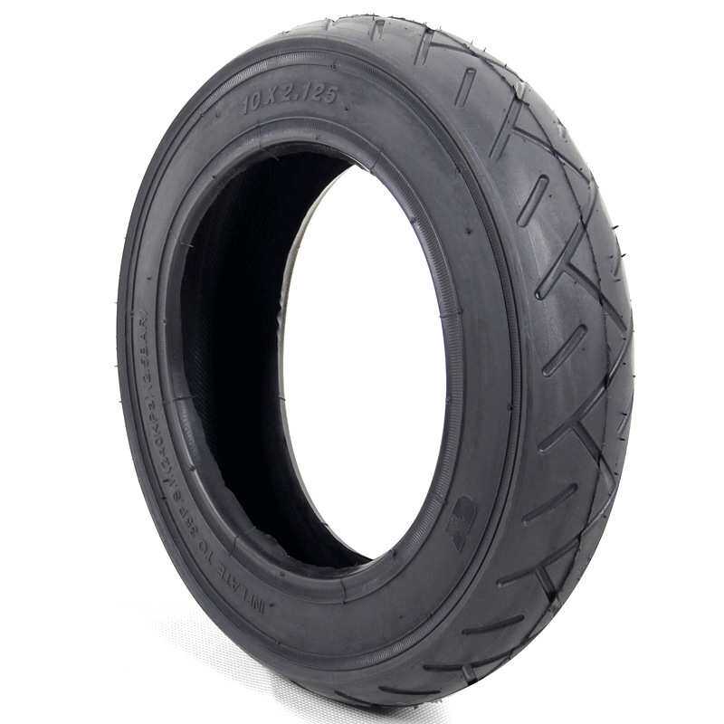 电动轮椅配件前轮充气轮内胎外胎10寸10×2.125型号聚氨酯轮胎