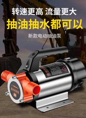 12V24V48V220V直流抽油泵油水两用泵油泵电动抽油泵电泵抽水泵