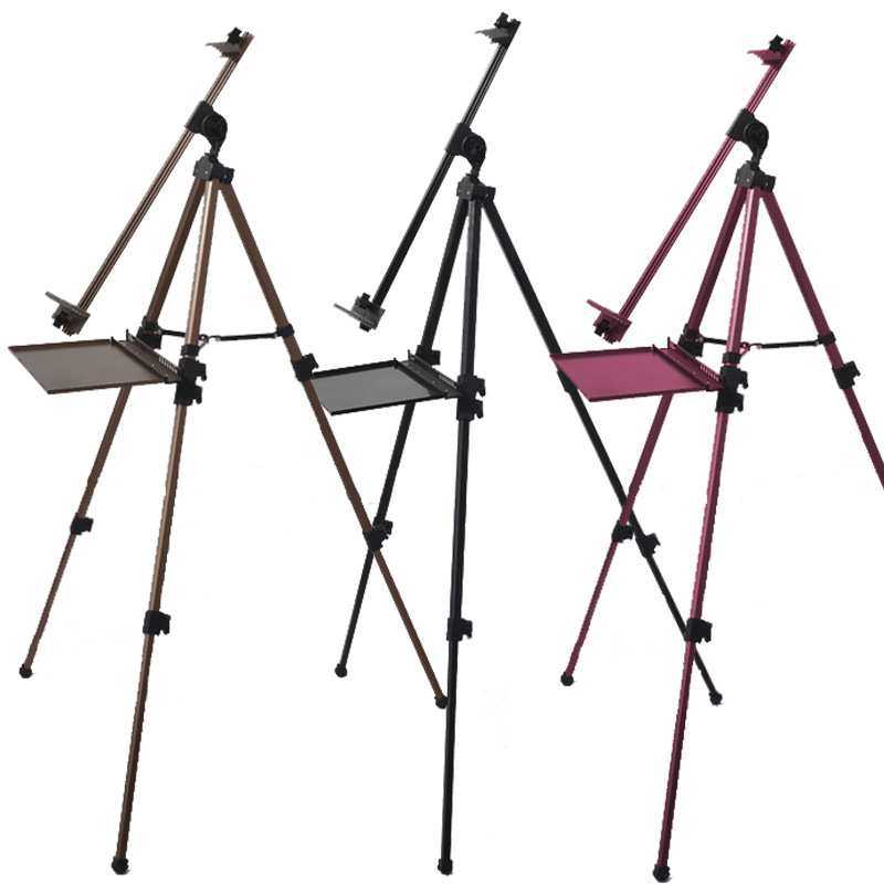 克瑞斯油画架 写生伸缩铝合金三角架 手摇画板支架 素描折叠画架,模玩/动漫/周边/娃圈三坑/桌游,模型制作工具/辅料耗材,淘宝优惠券,粉丝福利购,淘宝优惠卷