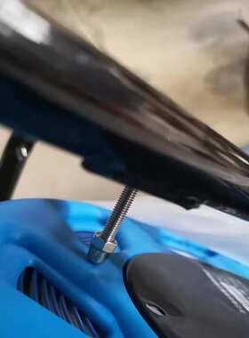 蓝色钢尺水位计 500mi水位仪金属外壳 塑料外壳