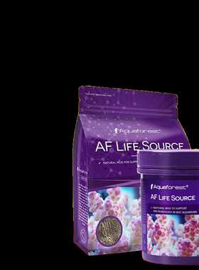 aquaforest紫色森林AF海水珊瑚鱼缸过滤介质活性炭 1000ml