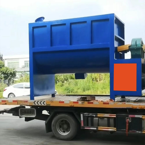 工厂直发1吨卧式拌料机白炭黑混合搅拌机 复合花培土搅拌机拌料机