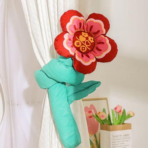 结婚可爱喜字窗帘绑带婚房布置装饰套装男女方新房婚庆用品大全