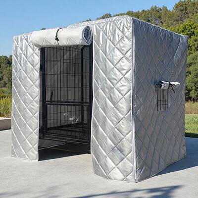 次日达狗狗猫防雨保温笼防寒罩遮阳防笼子罩防雪窝罩挡风兔笼笼防