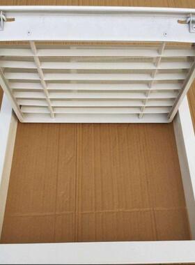 门铰式回风口材质铝合金表面喷塑白色FK靖江新联用户至上中型企业