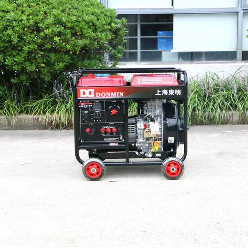 东明厂家单三相同功率5kw柴油发电机220v 380v等功率5000w电动5kw