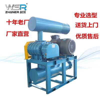 厂家正品三叶罗茨鼓风机高压风机WSR80MJ战尔机械厂家