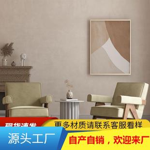 北欧轻奢椅客厅皮艺休闲创意昌迪加尔椅实木民宿酒店休息单人沙发