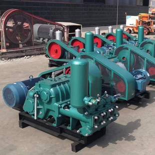 BW250泥浆泵高压注浆泵卧式三缸150活塞式注浆机电动泥浆输送泵