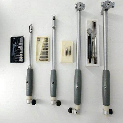 中性内径百分表表杆加可换测头10-18-35-50-160内径量表量缸盒子