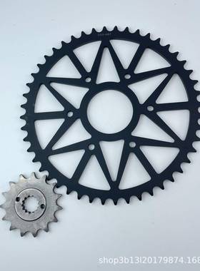 适用KTMDuke39013-19年RC39014-19年改装前后链盘齿轮牙盘