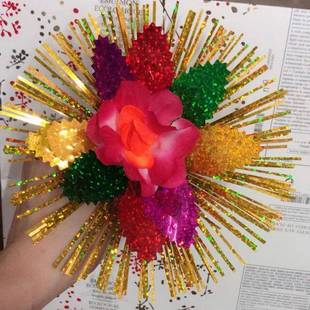 中秋装扮用品企花斋菜花头年尾摆桌花仔新款小企花泡沫花