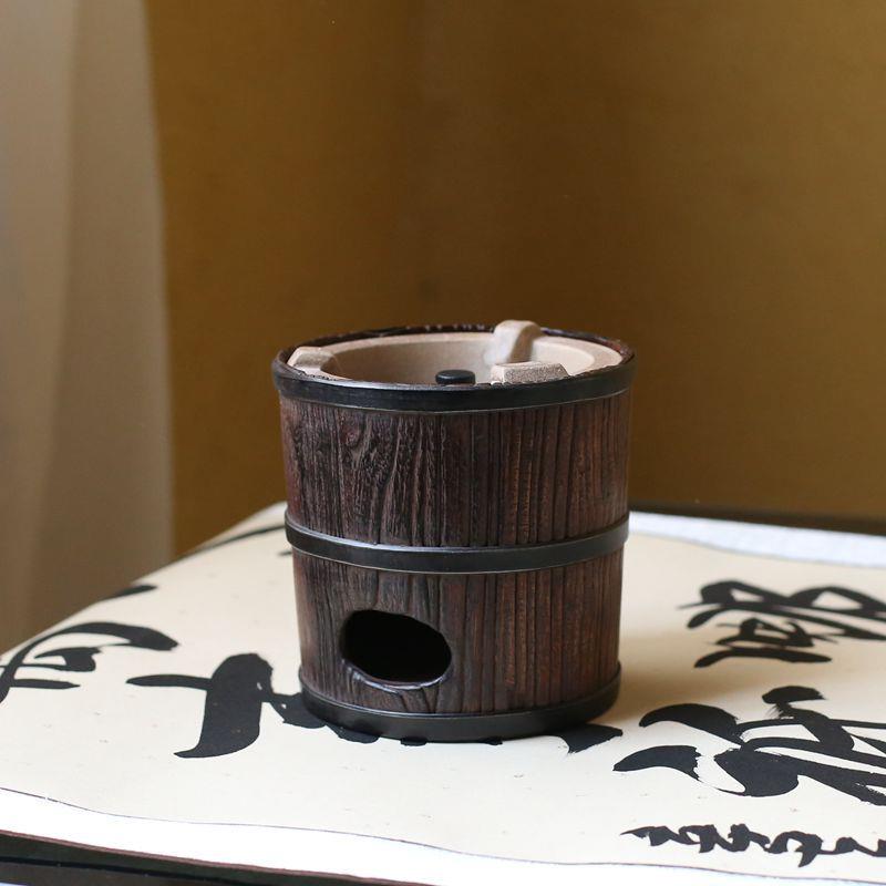日式温茶炉蜡烛温茶加热底座小火炉煮茶炉家用暖茶炉禅意茶具配件