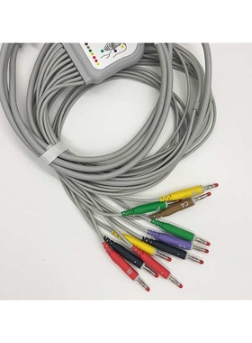 兼容邦健理邦iE300导线一体10导心电图机心电导联线