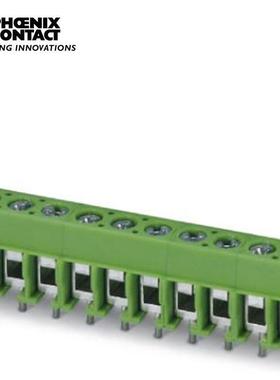 菲尼克斯绿色2位数PCB端子-PT1,5/2-5,0-H-1935161-250