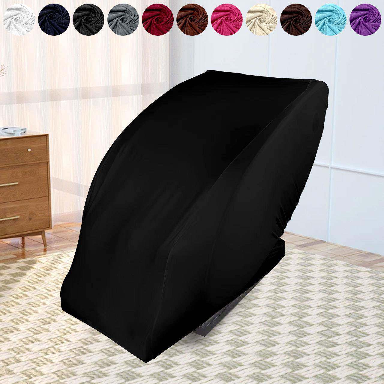 1pc按摩椅套防尘罩弹力全包布艺罩头等舱保护套水洗罩子家用防脏