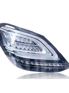 适用于奔驰W205C200老改新尾灯W205LED灯C200LED灯级15-19款
