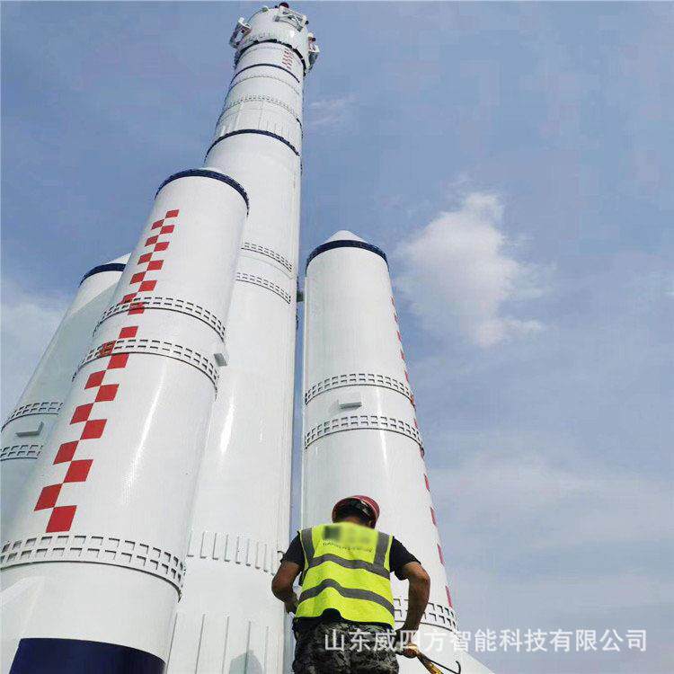 火箭模型航天梦主题科普展览道具神舟十二在载人飞船祝融号火星车