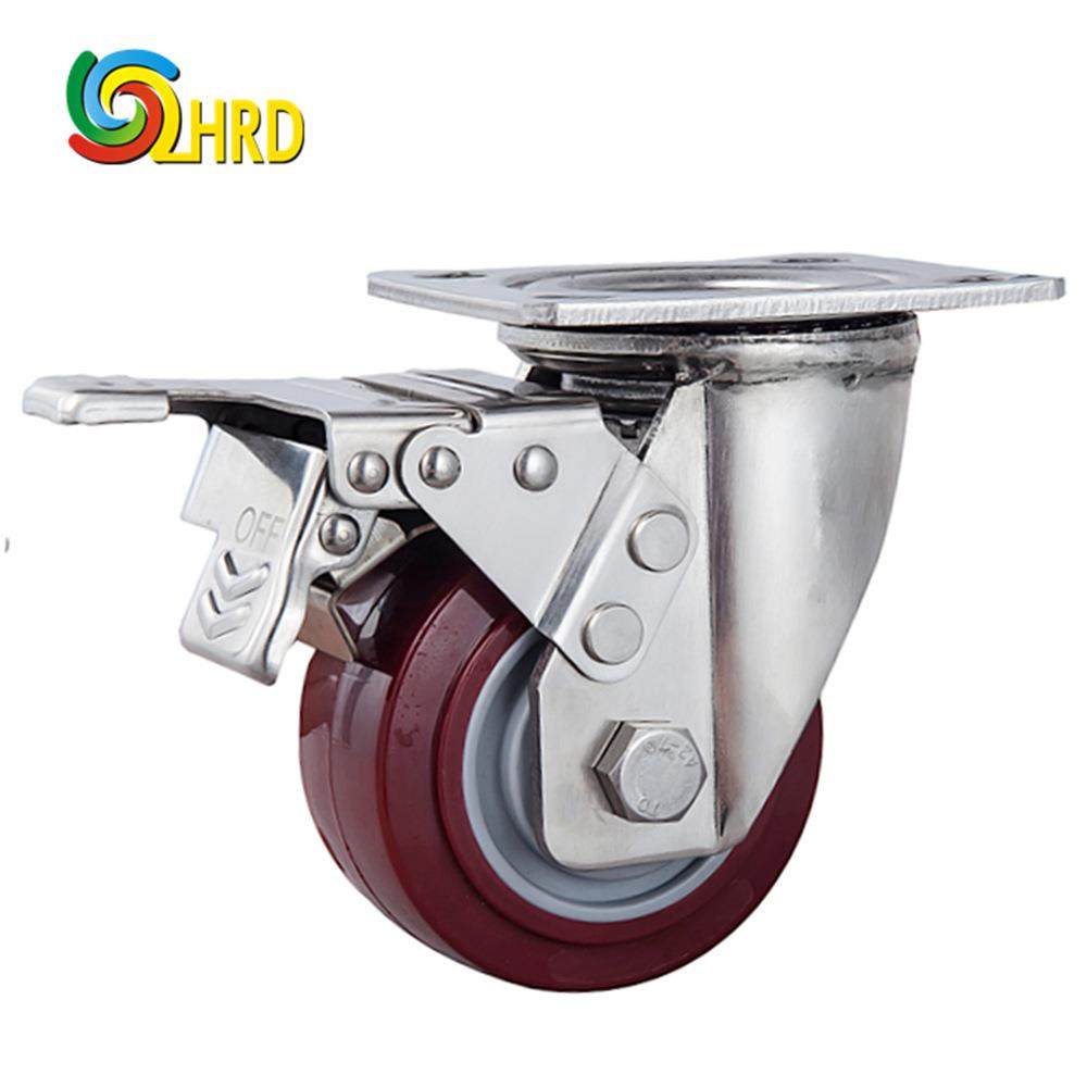 重型不锈钢脚轮4/5/6/8定向万向刹车6厘板PU材质,农机/农具/农膜,其它农用工具,淘宝优惠券,粉丝福利购,淘宝优惠卷