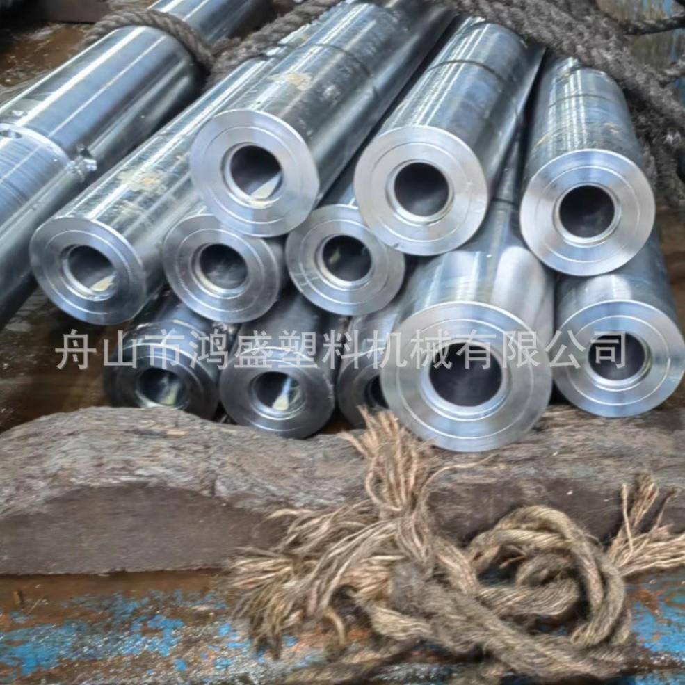 舟山提供泰立注塑机螺杆机筒法兰合金螺杆优质氮化钢SACM645