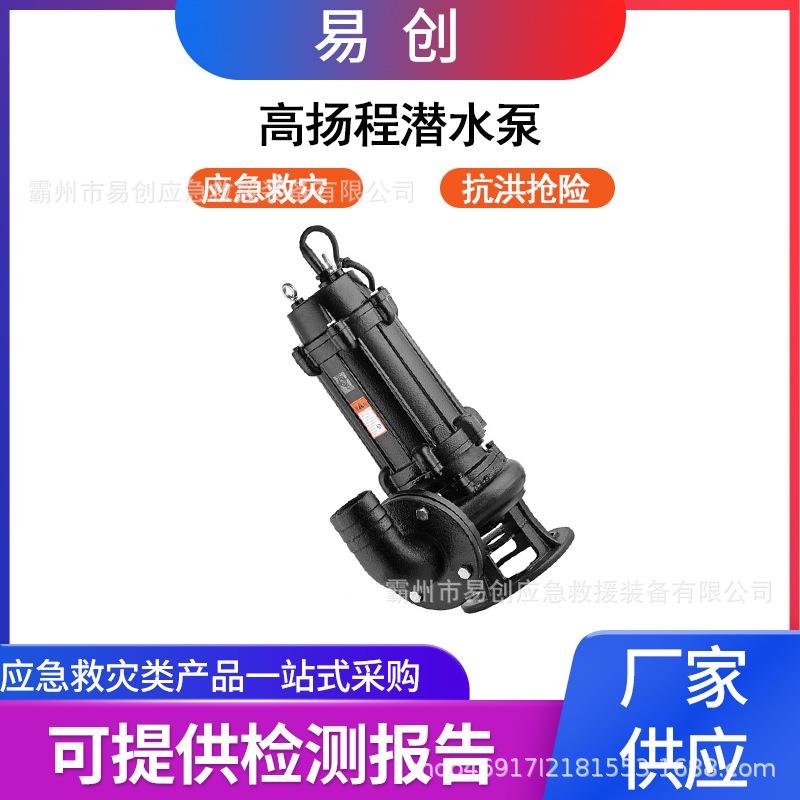 万亿国债工程抢险污水泵农田灌溉潜水排污泵高扬程潜水泵