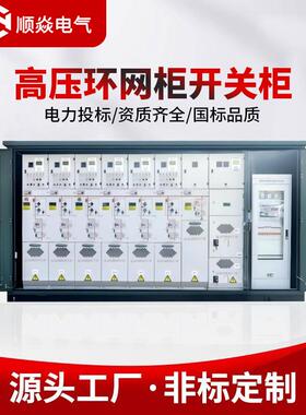 高压环网开关柜HXGN户外成套配电柜SF6开闭所充气柜KYN28开关柜