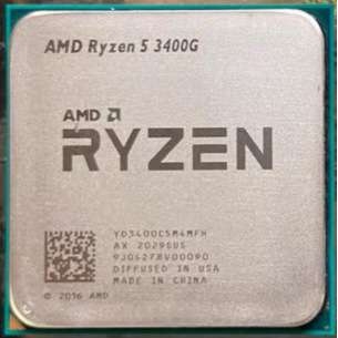 台式 处理器散片CPU 机电脑CPU适用b450b550 3400G AMD锐龙Ryzen5